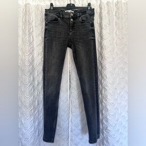 Zara black grey stretch jean - Size 26